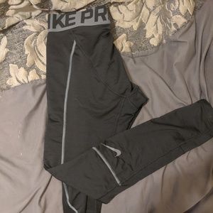 Black Nike compression pants